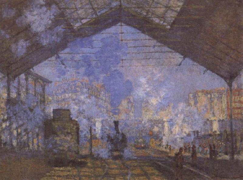 Claude Monet Gare Saint-Lazare China oil painting art